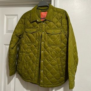 J. Crew Signature Puffer Shirt Jacket